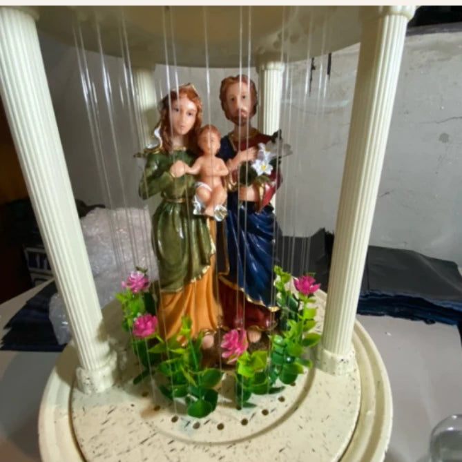 Fonte à óleo Sagrada Família