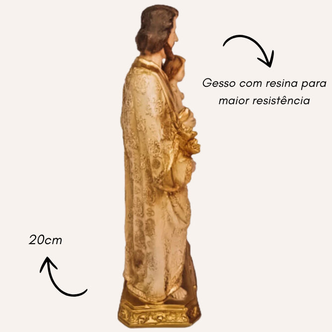 Sagrada Família em Gesso c/ Resina