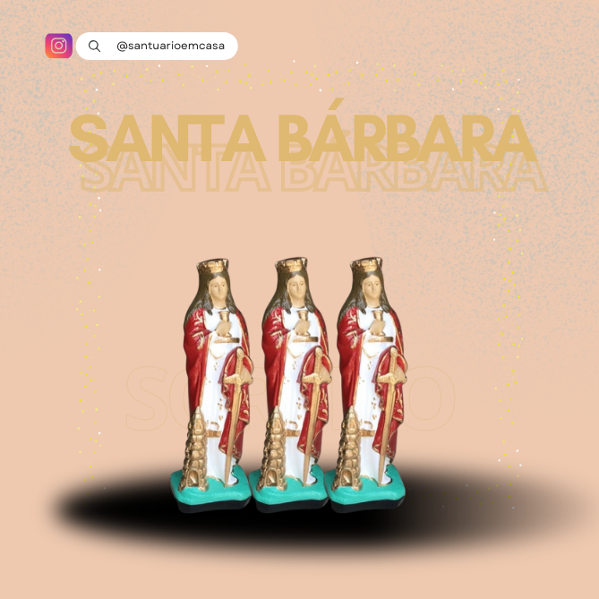 Imagem Santa Barbára 30cm